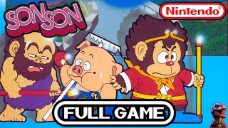SonSon 1986 | NES Longplay | Classic Retro Gameplay | No Commentary