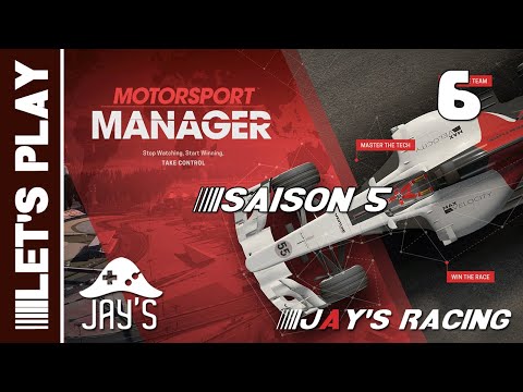 [FR] Motorsport Manager - Jay's Racing - Saison 05 - GP Vancouver - Épisode 6