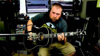 Video thumbnail for Universal Audio SOLO 610 (Gibson Acoustic) by Cryptic Mask Guitar