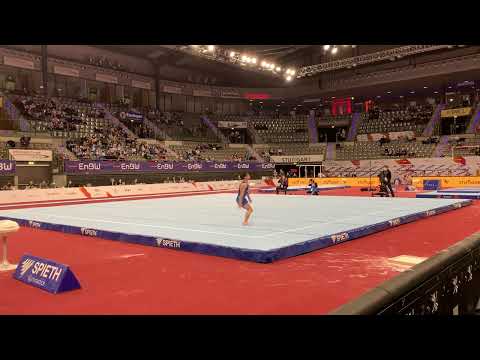 Asher Hong 2022 DTB Pokal FX finals