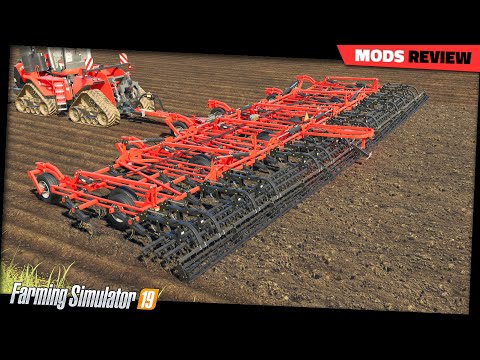 FS19 | Case IH Tiger Mate 255 Field Cultivator Farming Simulator 19 Mods Review 2K