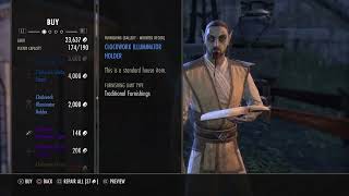 ESO | These Clockwork Furnishings Might Interest You | Luxury Vendor Coldharbour |
