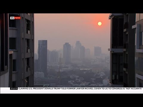 Dangerous smog - why the high risk? (Thailand) - BBC News - 19th January 2019