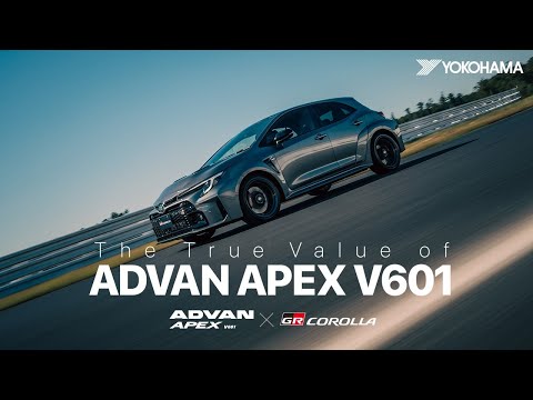 【Tire impression】The True Value of ADVAN APEX V601 -V601 is now fitted to the GR COROLLA RZ