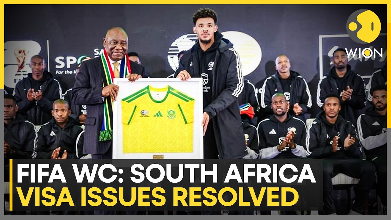 South Africa Clears Visa Hurdles Just in Time for FIFA World Cup Departure | WION