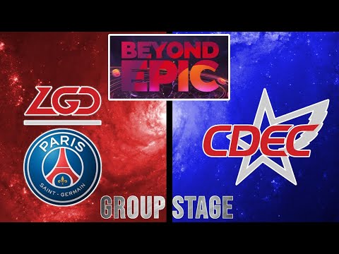 PSG.LGD vs CDEC (Bo3) | BEYOND EPIC: China | Group Stage
