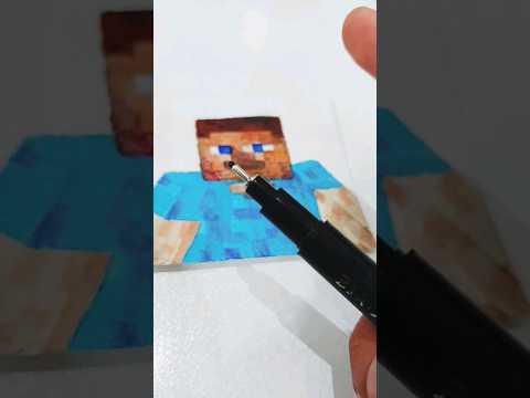 Insane Puska Magic in Steve's Minecraft Design! #shorts