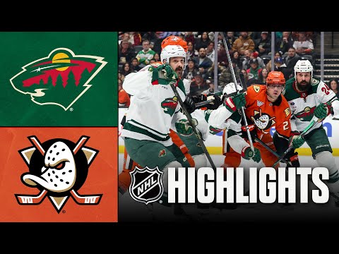 Wild vs. Ducks | NHL Highlights | January 02, 2026
