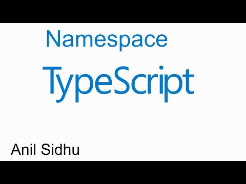 Typescript tutorial for beginners 13 Namespace
