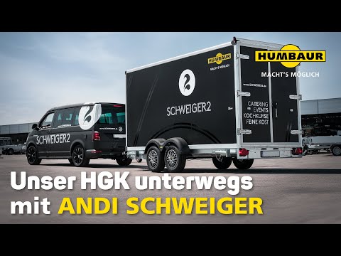 Der Humbaur HGK 304218-21 PF60 Deluxe unterwegs mit dem Sternekoch Andi Schweiger