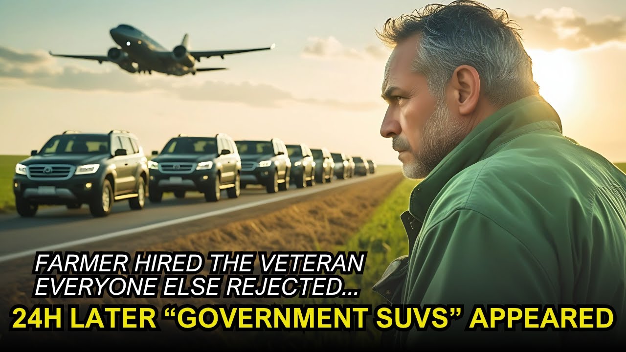Farmer Hired the Veteran Everyone Else Rejected – 24 Hours Later, Government SUVs Storm His Farm