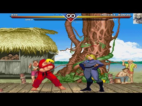 Ken VS Invisible Woman I HIGH LEVEL EPIC FIGHT!!
