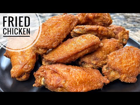 Crispy Garlic Chicken Wings