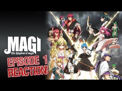 Magi: The Kingdom of Magic Episode 1 (TIMER) REACTION/DISCUSSION! YO!! This season about to be SICK!