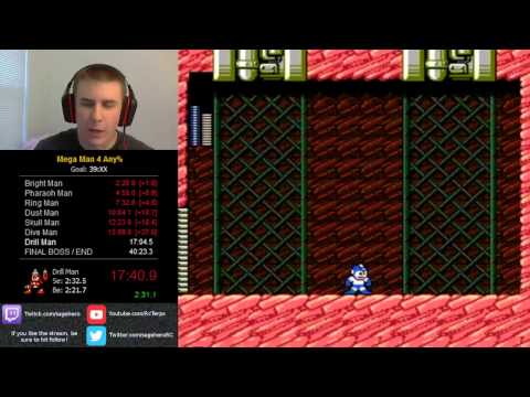 Mega Man 4 Any% - Race vs Zuq_ !!!