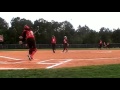 Arleana Millbrook Throw to 2nd Base