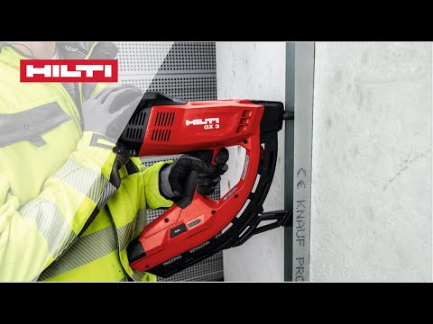 HOW-TO Hilti GX 3 Gas Nailer - How to use