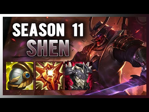 SEASON 11 SHEN SUPPORT GAMEPLAY GUIDE