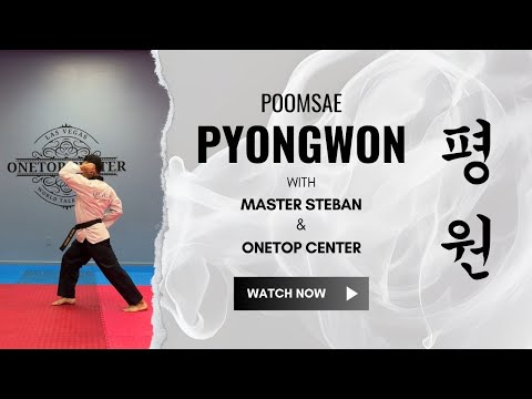 Pyongwon | Poomsae | Front & Back View