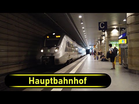 S-Bahn Station Hauptbahnhof - Leipzig 🇩🇪 - Walkthrough 🚶