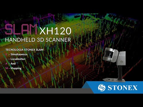 Stonex SLAM XH120 - 3D Laser Scanner | Data collection and results