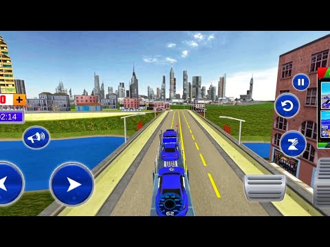 Transporting Police Quad Bike In Cargo Plane ~ Police Cars Transporter 2021 ~ Android games