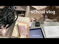 PRODUCTIVE School Vlog School Days Morning Routine Study Motivation After School Alevels
