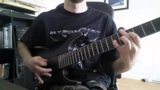 Thyrfing - From Wilderness Came Death (guitar cover)