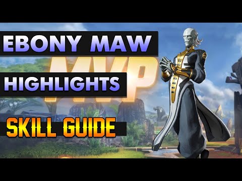EBONY MAW SKILL GUIDE AND HIGHLIGHTS (SUPPORT) - MARVEL SUPER WAR