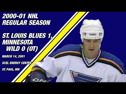 St. Louis Blues 1, Minnesota Wild 0 (OT): March 14, 2001