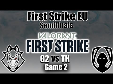 G2 vs Team Heretics Game 2 - Valorant First Strike EU- Regional Finals | Semi-Finals | Highlights