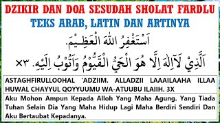Download lagu DZIKIR DAN DOA SESUDAH SHOLAT FARDLU TEKS ARAB, LATIN & ARTINYA USTADZ MAHFUDZ SYAFRUDDIN 2/12/2025 mp3