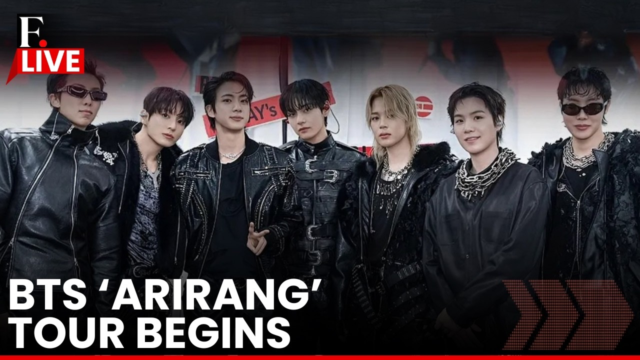 BTS LIVE: South Korea’s BTS Band Begins World Tour After Military Service