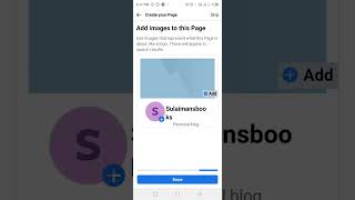 How to open Facebook page on mobile phone
