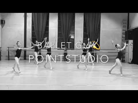 Beautiful ballet class from point studio