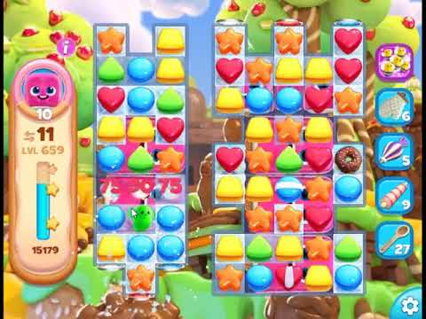 Cookie Jam Blast Level 659 - NO BOOSTERS 🍪 | SKILLGAMING ✔️