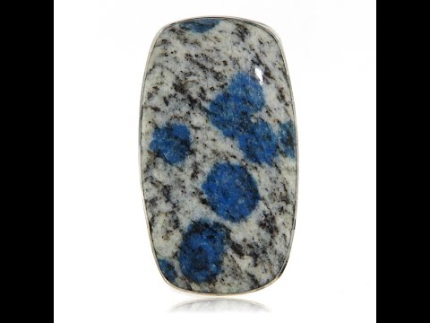 Inel Argint 925 K2 Azurit in Granit Natural - Contrast si Unicitate