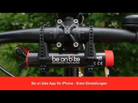 Dynamo Harvester und Be on bike App für iPhone: Erste Einstellungen