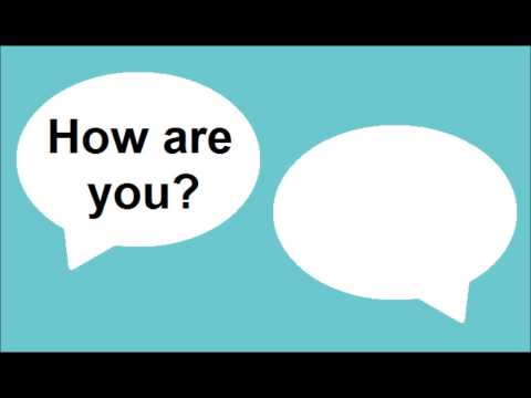 Learn English - Lesson #41: Hi, How are you? - Pronunciation