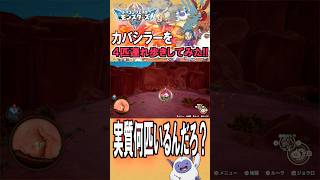 カバシラー４匹連れ歩きしてみた！！実際何匹カバシラーいるのかな？？うじゃうじゃカバシラー【 ドラゴンクエストモンスターズ４ 】