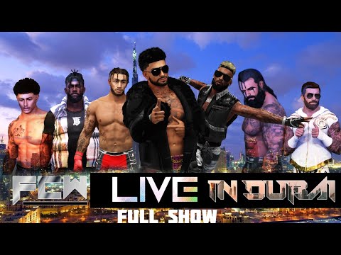 FCW Live in Dubai Full Show
