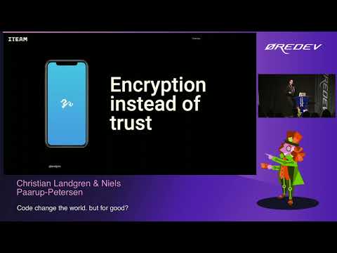 Christian Landgren & Niels Paarup-Petersen – Code change the world, but for good? | Øredev 2022