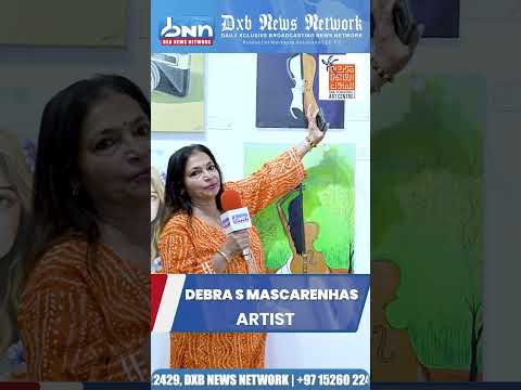 Debra S Mascarenhas | Music & Emotion on Canvas at DIAC Summer Colours Exhibition | DNN