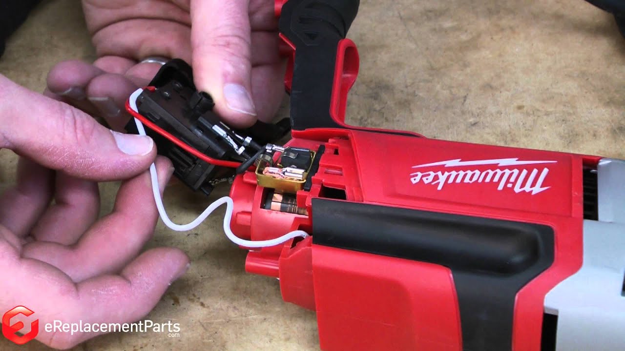 Replacing your Milwaukee Electric Drill Variable Defond Switch 125V