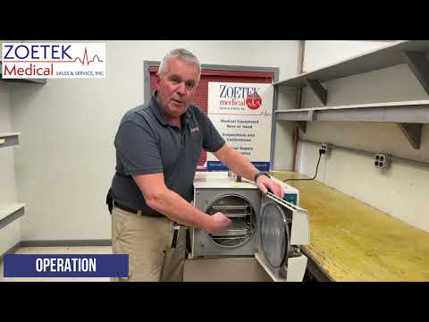 Operation of a Tuttnauer 2540M Sterilizer