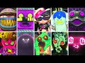 Splatoon Series All Bosses DLC Included