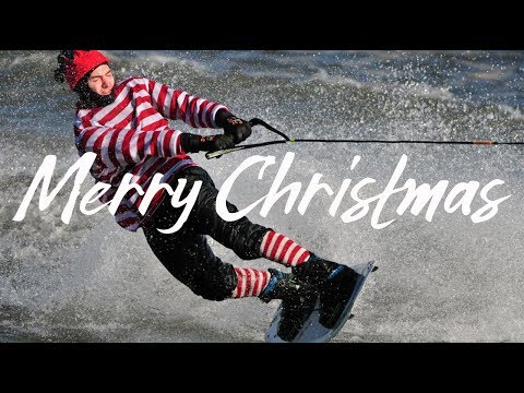 Christmas Elf Wakeboarding- National Harbor