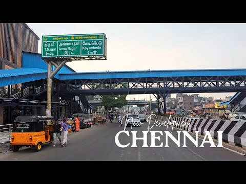 Chennai New Development | Shenoy Nagar to Anna Nagar | City Drive [4K]