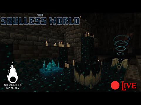 Finally Exploring an Ancient City in the Soulless World! :: Minecraft World Project Stream 5