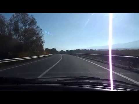 Driving in Romania,Hunedoara County,towards Ohaba de sub Piatră,DN 68